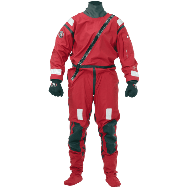 Ursuit AWS - Active Water Suit röd torrdräkt för paddling och vattensporter