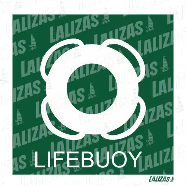 IMO Lifebouy Skylt