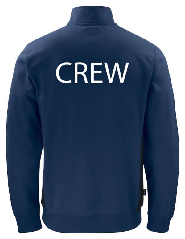 Sweatshirt ½ zip Unisex Gymnasiet - Bild 2