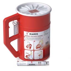 Ikaros linkastare behållare