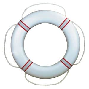 Livboj vit/röd