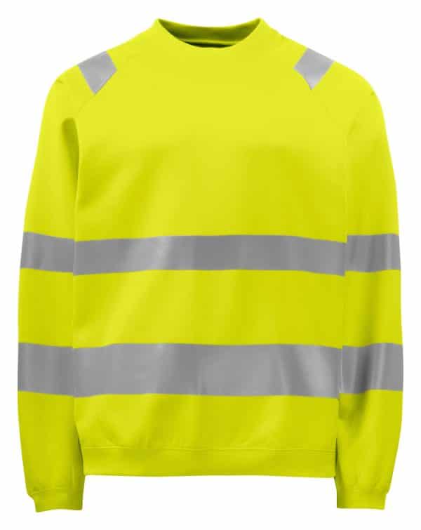 Sweatshirt en iso 20471 klass 3