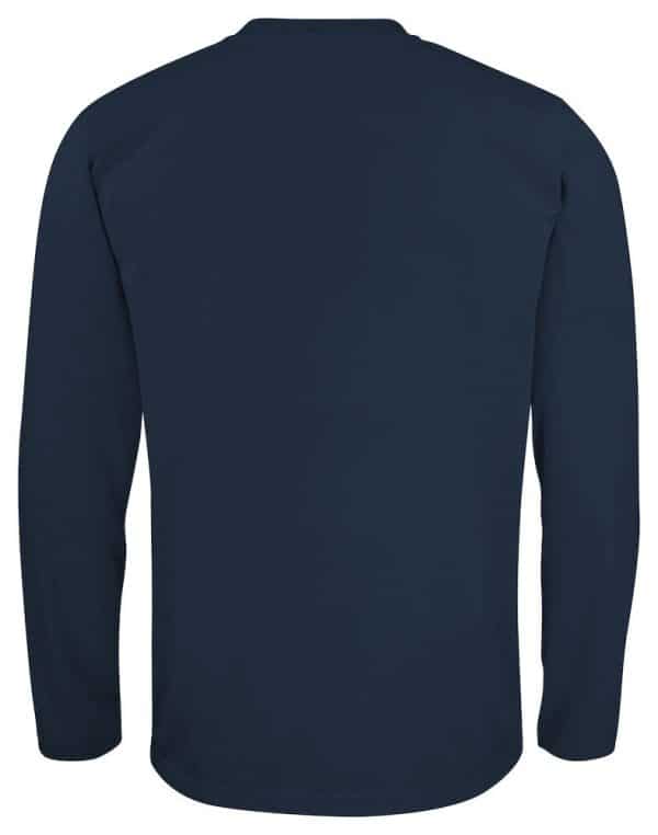 T-shirt långärmad marinblå - Bild 2