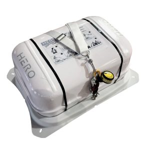 Hero vagga i komposit för Hero livflotte 4 pers