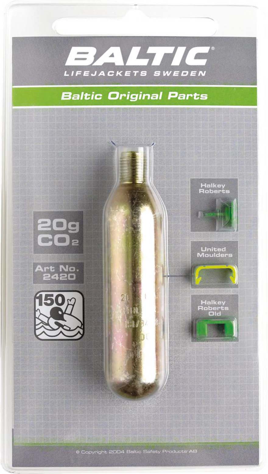 Kolsyrepatron 20 gram
