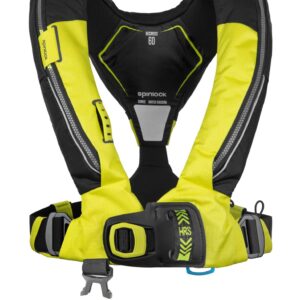 Spinlock Deckvest 6D 170N - Uppblåsbar flytväst – Gul HRS