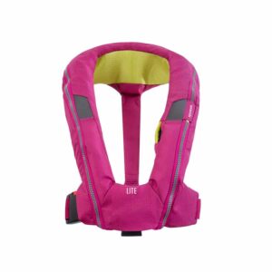 Spinlock Deckvest LITE - Uppblåsbar flytväst - Grenadine pink