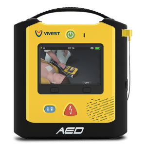 Hjärtstartare ViVest Serie 3 med display