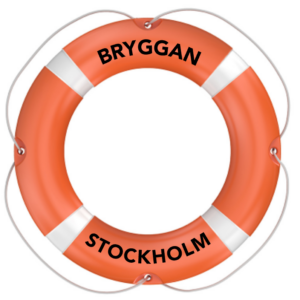 Livboj SOLAS med egen text