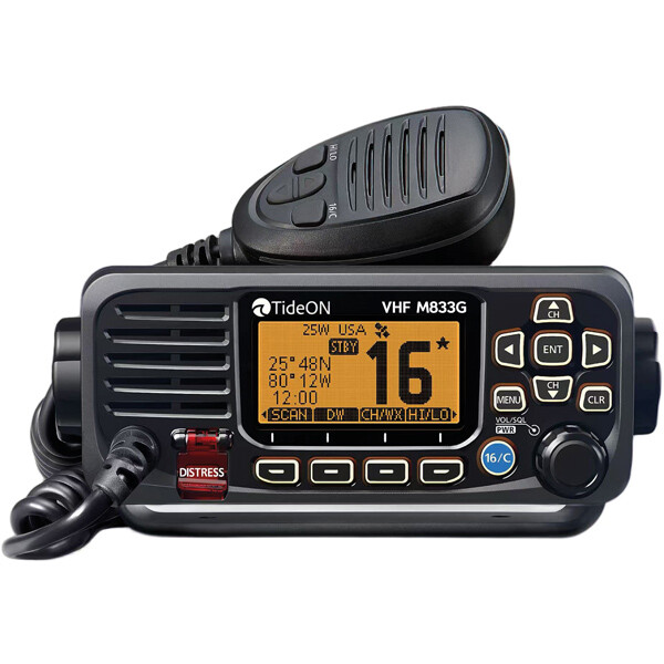 TideON VHF M83G, fast, med GPS DSC