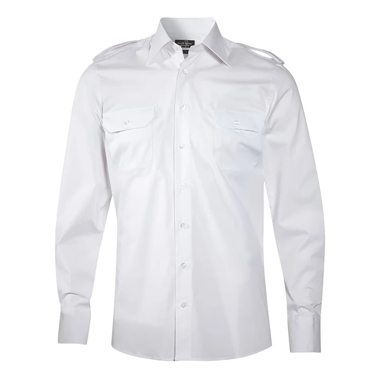 Strykfri Pilotskjorta L